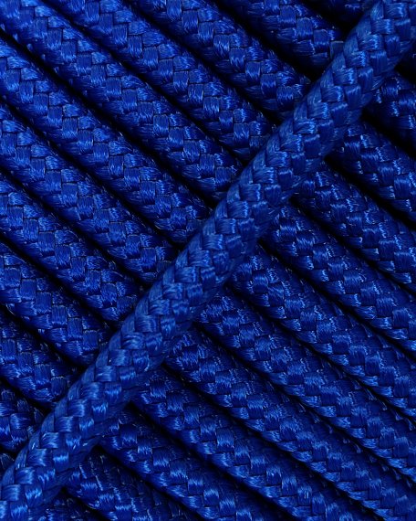 PES verstärktes Djembe Trommel Seil 4 mm Bleu de France 10 m