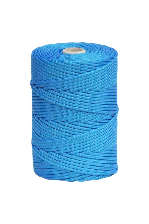 PA hohles Djembe-Seil 4 mm Blau 160 m
